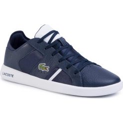 Sneakersy LACOSTE - Novas 120 1 Sma 7-39SMA0010092 Nvy/Wht. Niebieskie sneakersy męskie Lacoste, bez zapięcia. W wyprzedaży za 319,00 zł.