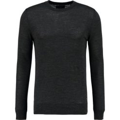 Kardigany męskie: Scotch & Soda Sweter charcoal melange