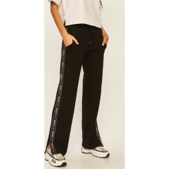 Dkny - Spodnie. Czarne spodnie damskie DKNY, s, bez wzorów, z elastanu. Za 299,90 zł.