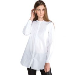 French Connection Koszula Biały. Białe bluzki damskie French Connection, l, bez wzorów, z bawełny, bez kołnierzyka, z długim rękawem. Za 421,95 zł.