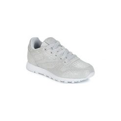 Buty Dziecko Reebok Classic CLASSIC LEATHER C. Szare trampki dziewczęce Reebok Classic, bez wzorów, bez zapięcia. Za 191,20 zł.