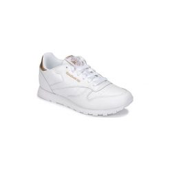 Buty Dziecko Reebok Classic CLASSIC LEATHER J. Białe trampki dziewczęce Reebok Classic, bez wzorów, bez zapięcia. Za 269,00 zł.