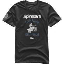 Koszulka JUMP PREMIUM ALPINESTARS kolor czarny, rozmiar XL. Czarne koszulki męskie Alpinestars, xl, z nadrukiem, z bawełny, z okrągłym kołnierzem, bez rękawów. W wyprzedaży za 99,00 zł.