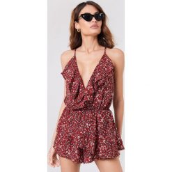 Kombinezony damskie: Reverse Kombinezon Keeping You – Red,Multicolor