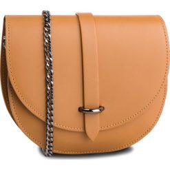Torebka CREOLE - K10559 Koniak. Brązowe torebki klasyczne damskie Creole, ze skóry. Za 129,00 zł.