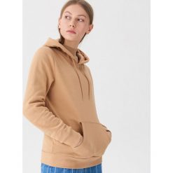 Bluza z kapturem basic - Kremowy. Białe bluzy damskie House, s, bez wzorów, bez rękawów, z kapturem. Za 69,99 zł.