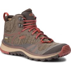 Trekkingi KEEN - Terradora Mid Wp 1017687 Canteen/Marsala. Brązowe buty trekkingowe damskie marki Keen. W wyprzedaży za 359,00 zł.