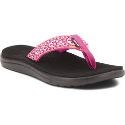 Japonki TEVA - Voya Flip 1019040 Companera Pink/Coral. Różowe klapki damskie Teva, bez wzorów, z tworzywa sztucznego, bez obcasa. W wyprzedaży za 79,00 zł.