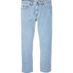 Dżinsy Regular Fit Straight bonprix niebieski "bleached”. Niebieskie jeansy męskie bonprix, m, bez wzorów, klasyczne. Za 79,99 zł.