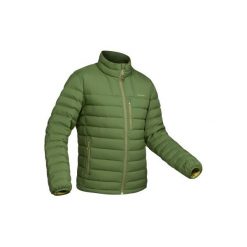 Kurtka trekkingowa Trek 900 męska. Czarne kurtki męskie puchowe marki ROCKRIDER. Za 249,99 zł.