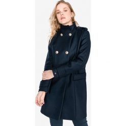 Tommy Hilfiger Belle Płaszcz Niebieski. Niebieskie kurtki damskie TOMMY HILFIGER, na jesień, s, bez wzorów, z poliesteru, bez kaptura. Za 1722,95 zł.