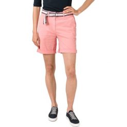 Tommy Hilfiger Signature Szorty Różowy. Różowe szorty damskie TOMMY HILFIGER, w paski, z elastanu. Za 428,95 zł.