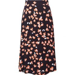 Długie spódnice: Bruuns Bazaar SASHA SKIRT Długa spódnica black