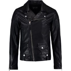Kurtki męskie: Schott NYC ENFIELD Kurtka skórzana black