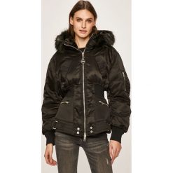 Diesel - Kurtka. Czarne kurtki damskie Diesel, s, z elastanu, krótkie. Za 1849,00 zł.