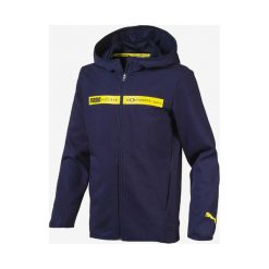 Puma Active Sports Bluza Niebieski. Niebieskie bluzy męskie Puma, z nadrukiem, z bawełny, bez kołnierzyka, bez rękawów, bez kaptura. Za 188,95 zł.