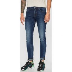 Tom Tailor Denim - Jeansy Piers. Niebieskie jeansy męskie TOM TAILOR DENIM, bez wzorów. W wyprzedaży za 119,90 zł.