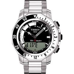 PROMOCJA ZEGAREK TISSOT T026.420.11.051.00. Niebieskie, cyfrowe zegarki męskie TISSOT, szklane. W wyprzedaży za 3960,00 zł.