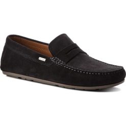 Mokasyny TOMMY HILFIGER - Classic Suede Penny FM0FM01907 Midnight 403. Czarne mokasyny męskie TOMMY HILFIGER, ze skóry, klasyczne. W wyprzedaży za 349,00 zł.