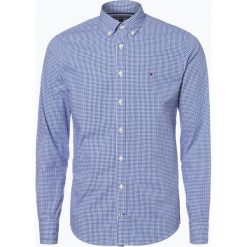 Tommy Hilfiger - Koszula męska – Ivy, niebieski. Niebieskie koszule męskie TOMMY HILFIGER, xxl, w kratkę, z bawełny, sportowe, bez kołnierzyka, bez rękawów. Za 379,95 zł.