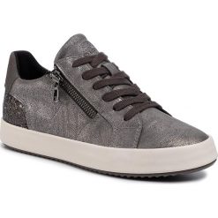 Sneakersy GEOX - D Blomiee A D946HA 0PVEW C6635 Chestnut/Mud. Szare półbuty damskie Geox, ze skóry ekologicznej. W wyprzedaży za 239,00 zł.