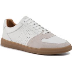 Sneakersy BOSS - Cosmopool 50411204 10214384 01 White 100. Brązowe sneakersy męskie Boss, bez zapięcia. W wyprzedaży za 699,00 zł.