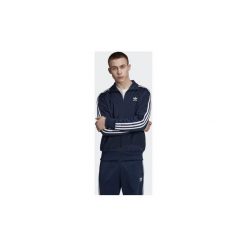Bluzy dresowe adidas Bluza dresowa Firebird. Niebieskie bluzy męskie Adidas, s, bez wzorów, z dresówki, bez kołnierzyka, bez rękawów, bez kaptura. Za 279,00 zł.