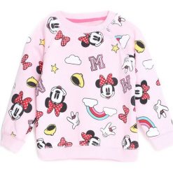 Jasnoróżowa Bluza Blossoming. Czerwone bluzy niemowlęce marki Born2be. Za 39,99 zł.
