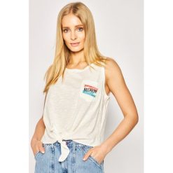 Top Billabong Summer Only S3TT04 BIP0. Białe bluzki damskie Billabong, s, bez wzorów, polo, bez rękawów. W wyprzedaży za 99,00 zł.