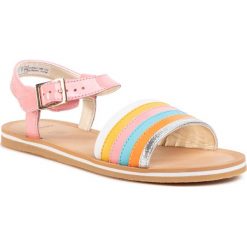 Sandały CLARKS - Finch Stride K 261494386 Multicolour Lea. Sandały dziewczęce Clarks, ze skóry ekologicznej, bez zapięcia. Za 219,00 zł.