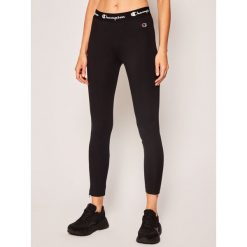 Legginsy Champion Script Logo Waist Zip Detail 112858. Czarne spodnie damskie Champion, m, bez wzorów, z elastanu. Za 169,00 zł.