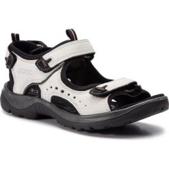 Sandały ECCO - Offroad 82204302152 Shadow White. Białe klapki damskie ecco, bez wzorów, ze skóry, sportowe, bez obcasa, bez zapięcia, outdoorowe. W wyprzedaży za 339,00 zł.