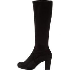 Unisa NAVIA Kozaki na platformie black. Czarne buty zimowe damskie marki Unisa, z materiału, na platformie. Za 629,00 zł.