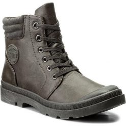 Botki BIG STAR - Y274023 Grey. Szare buty zimowe damskie marki BIG STAR, z materiału, retro. Za 109,00 zł.