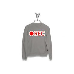 Bluza Rec Męska. Szare bluzy męskie Failfake, xxl, bez wzorów, bez kołnierzyka, bez rękawów, bez kaptura. Za 170,00 zł.