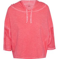 Bluza DEHA EASY. Niebieskie bluzy damskie Deha, bez wzorów, z dresówki, bez rękawów, z kapturem. W wyprzedaży za 111,00 zł.