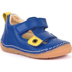 Froddo sandały chłopięce G2150111-1 29 niebieskie. Niebieskie sandały chłopięce Froddo, z materiału, bez zapięcia. Za 239,00 zł.