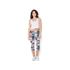 Legginsy CP-011 103. Legginsy sportowe damskie Colour pleasure, bez wzorów, z dzianiny, na fitness i siłownię. Za 99,00 zł.