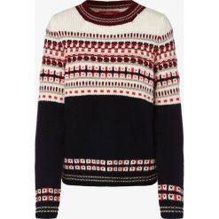 S.Oliver - Sweter damski, niebieski. Niebieskie swetry damskie S.Oliver, na zimę, s, bez wzorów, z dzianiny, bez rękawów, bez kaptura. Za 299,95 zł.