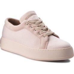 Sneakersy MAXMARA - MM94 45268187600 Rosa Chiaro 012. Różowe półbuty damskie marki MaxMara, bez wzorów, ze skóry, bez obcasa, na obcasie, bez zapięcia. W wyprzedaży za 749,00 zł.