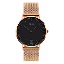 Zegarek Zemge Zegarek damski 36 mm z kolekcji CLASSIC Złoty / Czarny ZC0505W uniwersalny. Żółte zegarki damskie Zemge, złote. Za 332,10 zł.