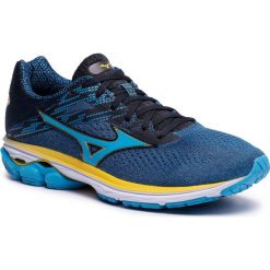 Buty MIZUNO - Wave Rider 23 J1GC190320 Niebieski. Niebieskie buty sportowe męskie Mizuno, z materiału, bez zapięcia, do biegania, mizuno wave. Za 599,00 zł.