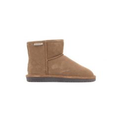 Śniegowce Bearpaw Demi 619W Hickory Chocolate. Pomarańczowe kozaki damskie Bearpaw, bez obcasa, bez zapięcia. Za 264,83 zł.