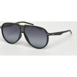 Polaroid - Okulary 233623. Czarne okulary przeciwsłoneczne męskie marki Polaroid, z materiału. W wyprzedaży za 159,90 zł.
