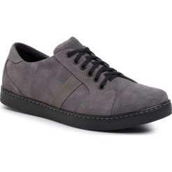 Sneakersy SERGIO BARDI - SB-59-09-000484 809. Szare sneakersy męskie Sergio Bardi, na co dzień, bez wzorów, ze skóry, bez zapięcia. Za 269,00 zł.