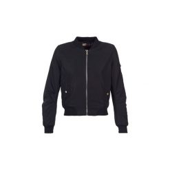 Kurtki krótkie Moony Mood MILOULI. Czarne kurtki damskie marki Moony Mood, xs, bez wzorów, krótkie, bez kaptura. Za 153,30 zł.