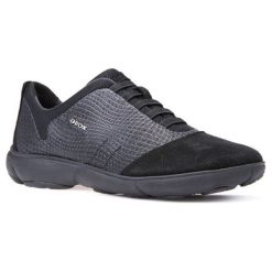 Geox Damskie Sportowe Adidasy Czarne Nebula d741ea-09L22-c9999 (Rozmiar 36). Czarne buty sportowe damskie marki Geox, bez wzorów, sportowe. W wyprzedaży za 322,00 zł.