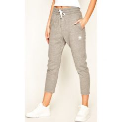Spodnie dresowe G-Star Raw 3D Cropped Sweat D16871-C101-A290. Szare spodnie damskie G-Star RAW, s, z elastanu, retro. W wyprzedaży za 299,00 zł.