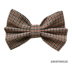 Mucha / Muszka Męska- VINTAGE COLLECTION No4 len. Brązowe muchy męskie Pakamera, z bawełny, vintage. Za 65,00 zł.