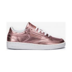 Reebok Classic Club C 85 S Shine Tenisówki Różowy Beżowy. Różowe trampki i tenisówki damskie Reebok Classic, bez wzorów, ze skóry, na sznurówki. Za 464,95 zł.